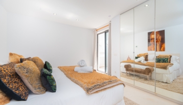 Resa Estate Ibiza for sale townhouse cala Carbo es Vedra bedroom.jpg